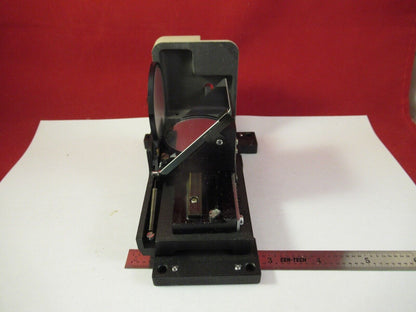OLYMPUS JAPAN FILTER MIRROR SLIDE OPTICS MICROSCOPE PART AS PICTURED &FT-5-181