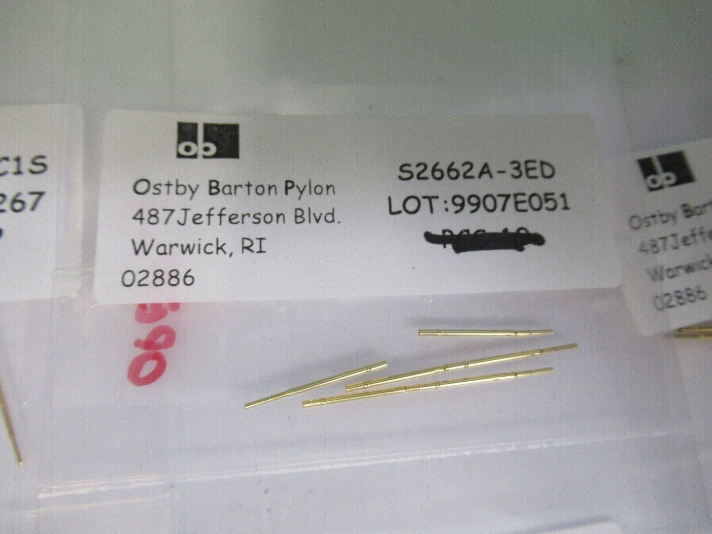 LOT 20+ POGO PINS TERMINALS ELECTRICAL POST PINS ASSEMBLY AS PICTURED 18-FT-24