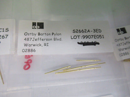 LOT 20+ POGO PINS TERMINALS ELECTRICAL POST PINS ASSEMBLY AS PICTURED 18-FT-24