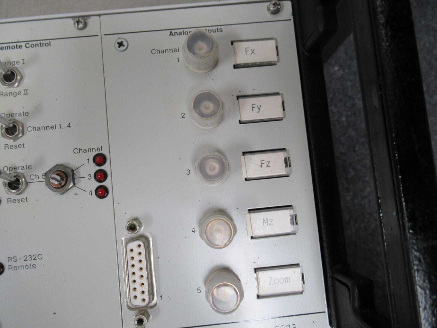KISTLER SWISS SENSOR 5223 MULTICHANNEL SIGNAL CONDITIONER AS PICTURED #TD-4