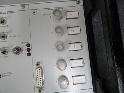 KISTLER SWISS SENSOR 5223 MULTICHANNEL SIGNAL CONDITIONER AS PICTURED #TD-4