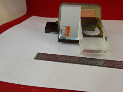 MICROSCOPE PART REICHERT LEICA POLYVAR HEAD PRISM OPTICS AS IS B#U1-B-03
