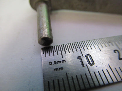 ANTIQUE ERNST LEITZ PAIR CLIPS STAGE MICROSCOPE PART AS PICTURED T3-B-28