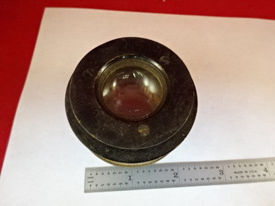Vintage Antique Brass Optical Lens Collimator Optics B
