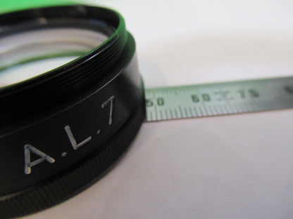 NIKON JAPAN OPTICS STEREO OBJECTIVE A.L.7 MICROSCOPE PART AS PICTURED S1-B-106