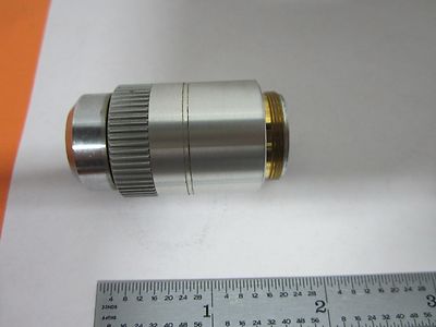 MICROSCOPE PART OBJECTIVE LEITZ WETZLAR GERMANY OPTICS AS IS BIN#K9-48