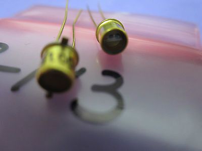 LOS 4 EA OPTISCHE PHOTODIODEN-LASERDETEKTOROPTIK 300152 #3-113