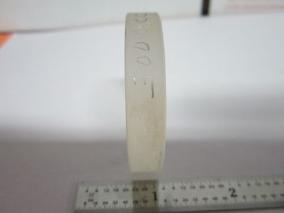 OPTICAL FUSED SILICA COATED WINDOW LASER OPTICS BIN#45-B-18 [it has a spot cent