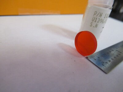 Optical Gold Plated Red Filter Infrared Pro Laser Optics