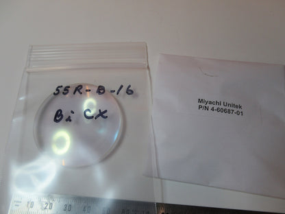 Optical Lens Bi Convex Miyachi Unitek 4-60687-01 Optics