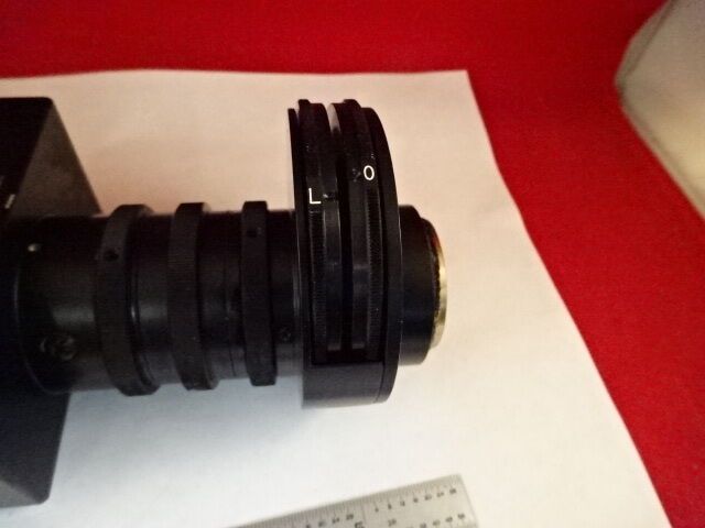 MICROSCOPE PART NIKON JAPAN METAPLAN VERTICAL ILLUMINATOR OPTICS  AS IS #N9-A-06