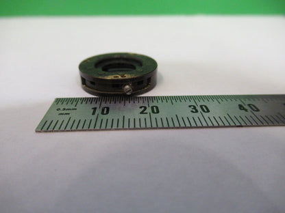 OPTICAL  IRIS DIAPHRAGM in Brass OPTICS MICROSCOPE PART AS PICTURED U8-A-68