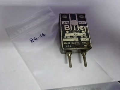 BLILEY QUARTZ MC85 RESONATOR OSCILLATOR FREQUENCY CONTROL AS PICTURED &Z6-16
