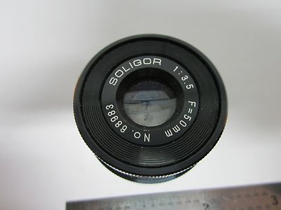 Metrology Inspection Camera Lens Japan Soligor