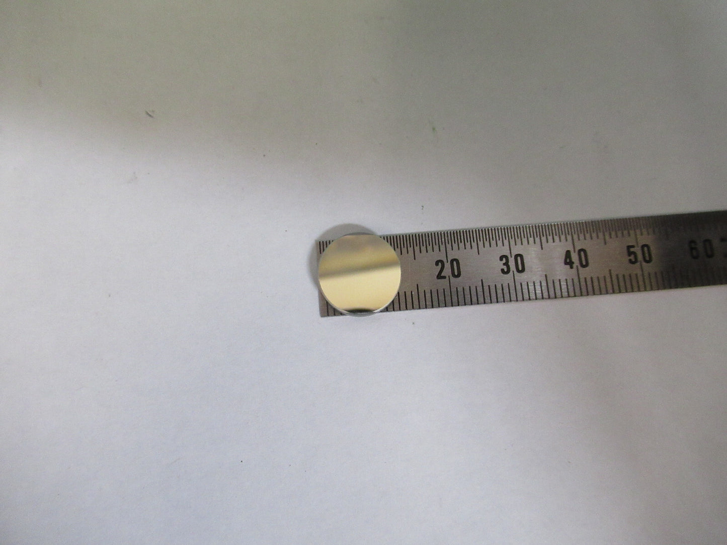 OPTICAL MIL SPEC FLAT MINI MIRROR LASER OPTICS AS PICTURED #W9-A-21