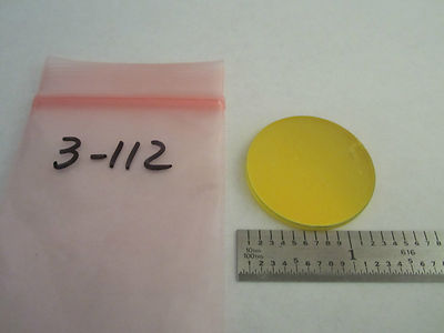 optical filter laser optics iii yellow BIN#3-112