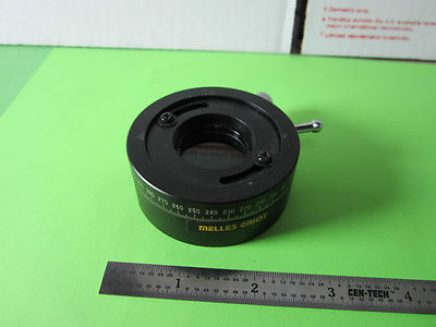 Optical Melles Griot Polarizer Rotary Fixture + Lens Laser Optics