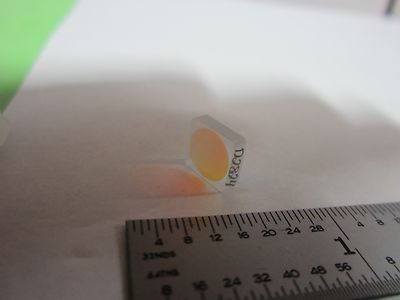 OPTISCHE LINSE BESCHICHTET 0616-619-01 LASEROPTIK BIN#Q9-36