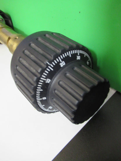 LEICA LEITZ GERMANY DMRB SET KNOBS STAGE MICROSCOPE PART AS PICTURED V7-FT-91