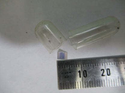 OPTICAL MINI GLASS PRISM  MIL SPEC OPTICS MICROSCOPE PART AS PICTURED 80-B-03