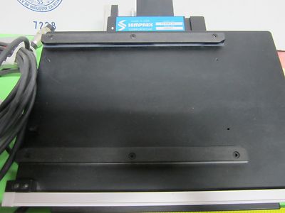 MICROSCOPE PART SEMPREX STAGE SPECIMEN TABLE MICROMETER #ZP-2