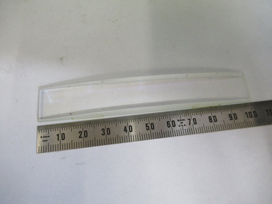OPTICAL BI CX CONVEX RECTANGULAR LENS LASER OPTICS AS PICTURED #W5-B-08
