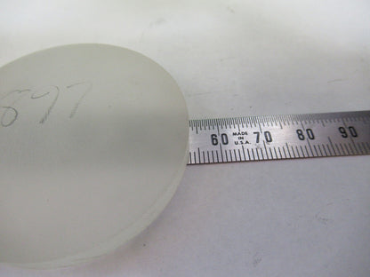 OPTICAL UNFINISHED concave CONVEX BK7 GLASS OPTICS UNCOATED AS PICTURED &s2-c-15