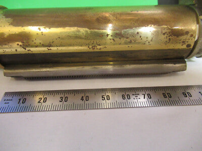 Antique Brass Tubus + Nosepiece Ernst Leitz Microscope Part