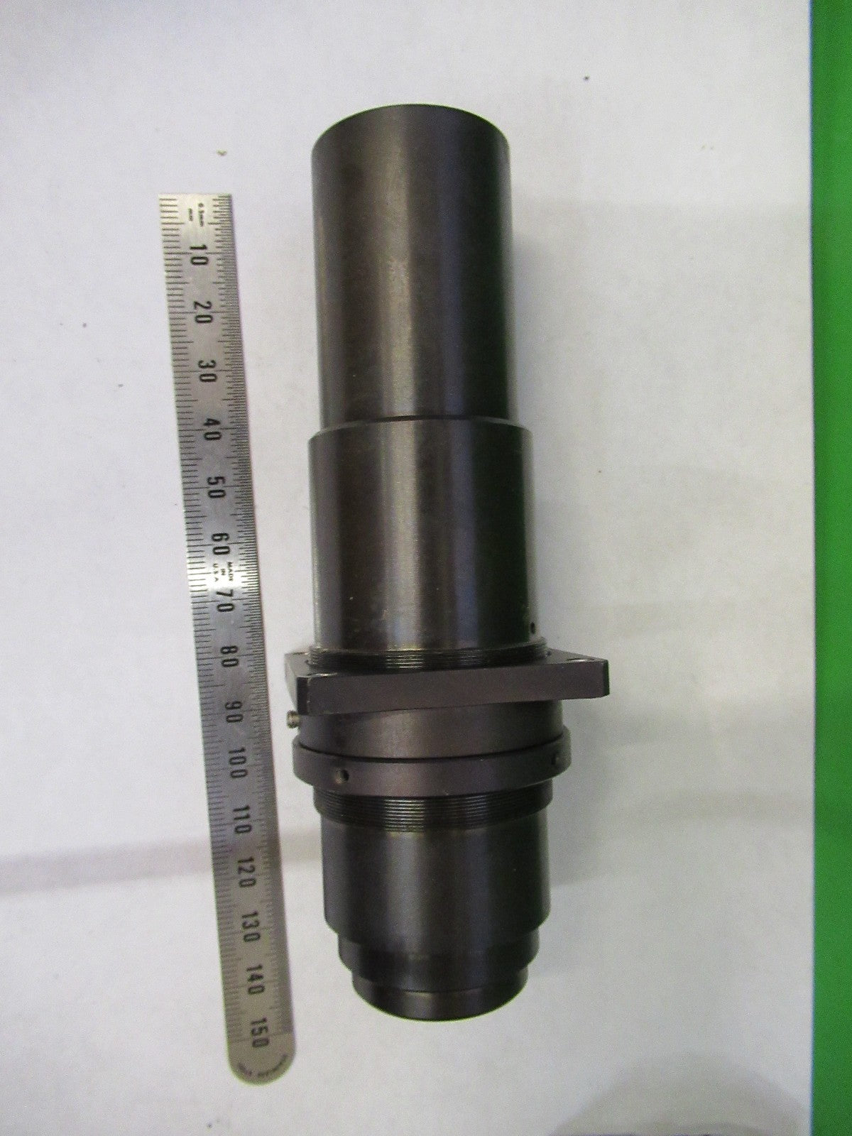 AUS JENA GERMANY LARGE LENS ASSEMBLY OPTICS MICROSCOPE PART AS PICTURED T2-A-55