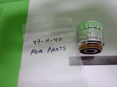 FOR PARTS MICROSCOPE OBJECTIVE DIC OLYMPUS NEOPLAN 5X OPTICS AS IS BIN#Y7-H-40