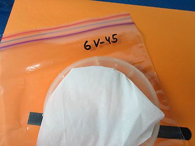 OPTISCHE DICKE SAPHIR-WAFER-Y-CUT-LASEROPTIK [an der Kante abgebrochen] BIN#6V-45