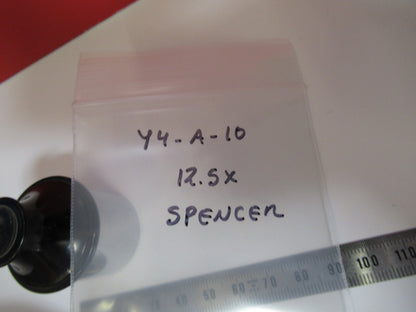 Antique Rare Spencer Lens Co. 12.5X Lens Eyepiece Microscope Part