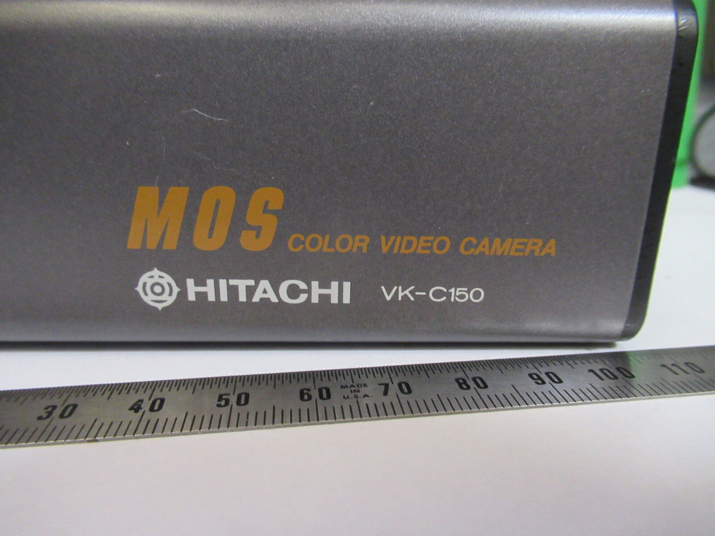 HITACHI OPTICAL VK-C150 CCD CAMERA OPTICS MICROSCOPE PART AS PICTURE &R2-B-16