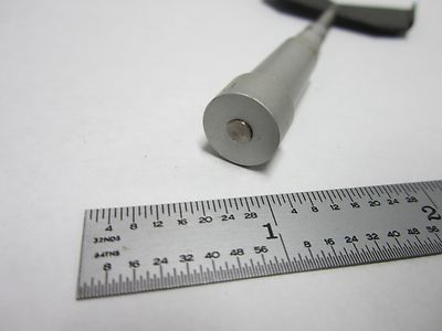 OPTICAL MICROMETER APERTURE FIXTURE AS IS LASER OPTICS BIN#Q4-R-14