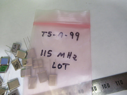 Lot Bliley Electric Co. 115 MHz Resonator Quartz Frequency Control