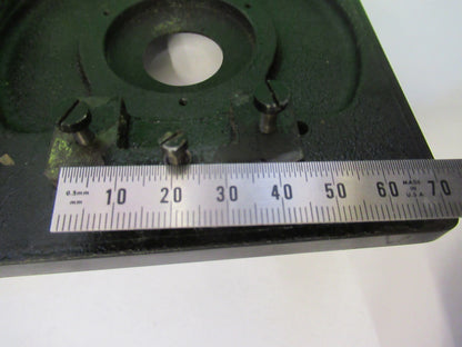 Antique Ernst Leitz Xy Stage Table Microscope Part