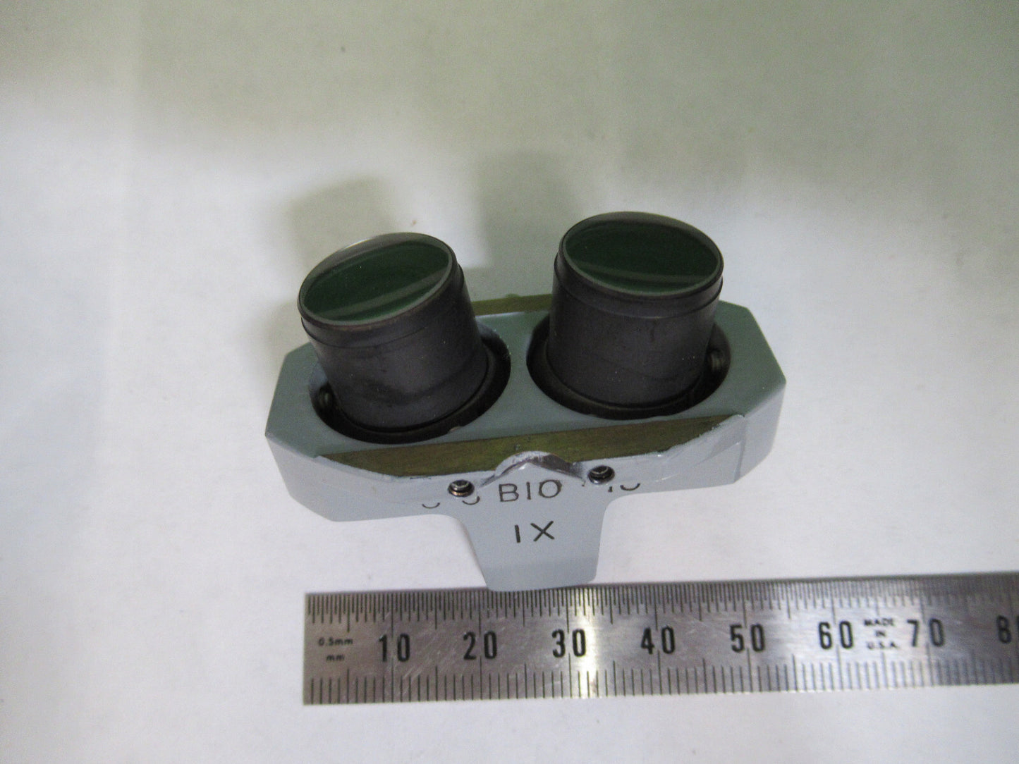 AO AMERICAN OPTICS STEREO OBJECTIVE 1X MICROSCOPE PART AS PICTURED S1-B-82