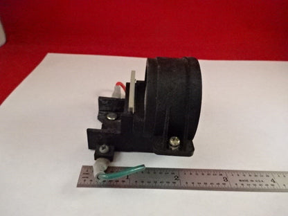 MICROSCOPE PART NIKON JAPAN ILLUMINATOR DIFFUSER OPTICS AS IS #F2-A-02