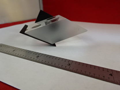 MICROSCOPE PART ZEISS GERMANY AXIOTRON PRISM HEAD OPTICS AS IS #U2-C-53