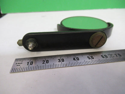 ANTIQUE BAUSCH LOMB MIRROR ASSEMBLY OPTICS MICROSCOPE PART AS PICTURED S7-A-06