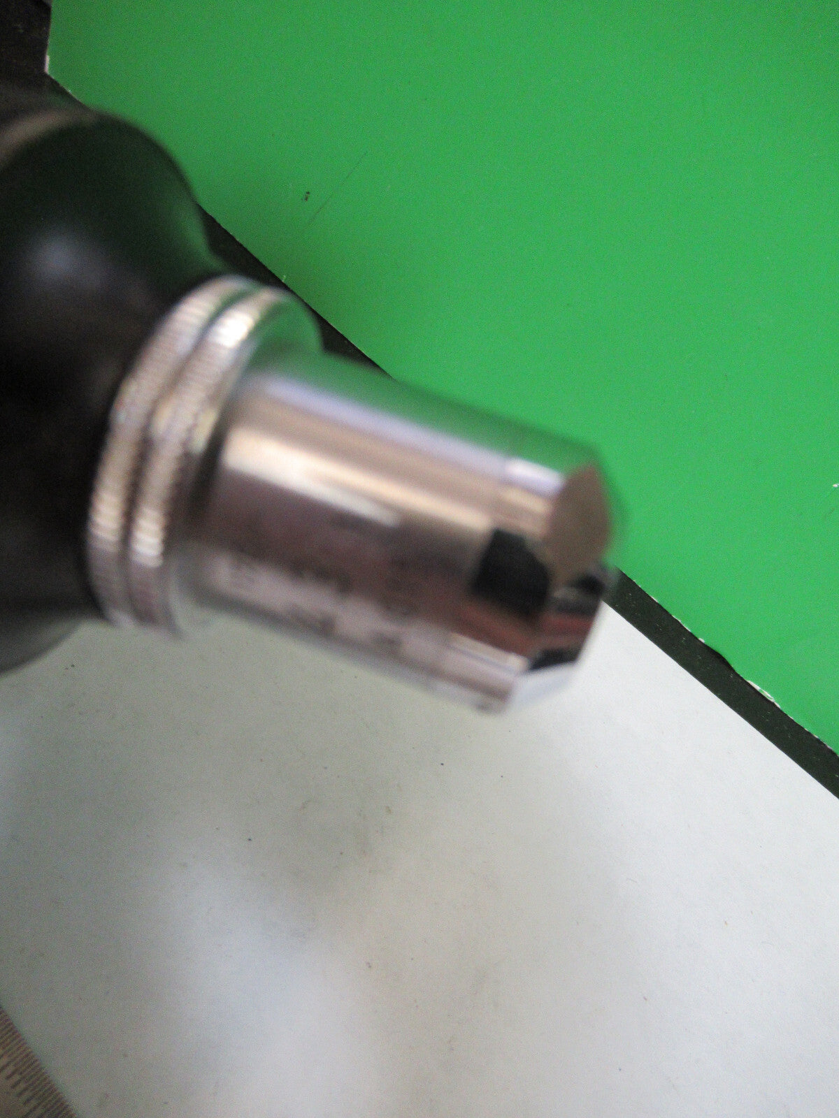 AMERICAN OPTICS AO TUBUS + OBJECTIVE LEITZ 4.3X MICROSCOPE PART AS PIC S1-B-84