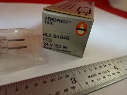 ONE LAMP BULB OSRAM GERMANY 64640 24V 150W MICROSCOPE LIGHT ILLUMINATION #AR