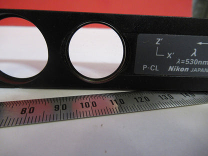 NIKON E400 ECLIPSE POL LAMBDA P-CL OPTICS MICROSCOPE PART AS PICTURED T7-A-87