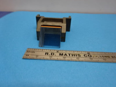 MICROSCOPE PART OLYMPUS JAPAN MOUNTED PRISM OPTICS AS IS #90-74
