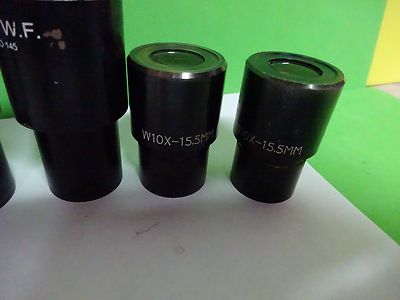 FOR PARTS MICROSCOPE PART EYEPIECES BAUSCH LOMB OPTICS AS IS BIN#11-A-19