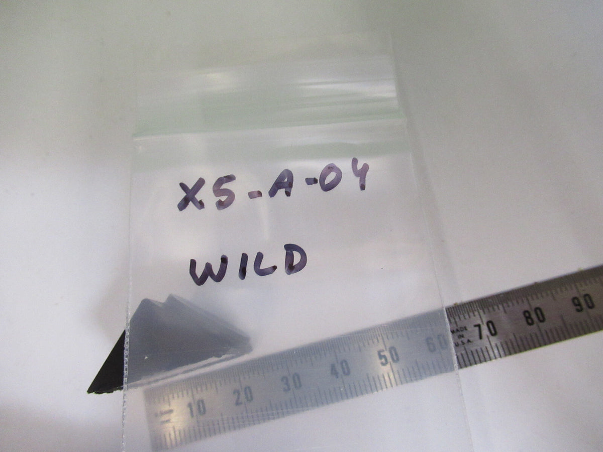 WILD SWISS GLASS PRISM HEAD OPTICS MICROSCOPE PART AS PICTURED X5-A-04