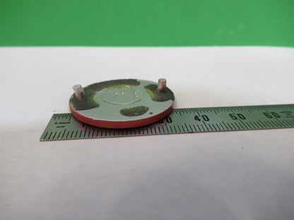 LEITZ GERMANY LARGE ALUMINUM LOGO MICROSCOPE PART AS PICTURED T2-A-31