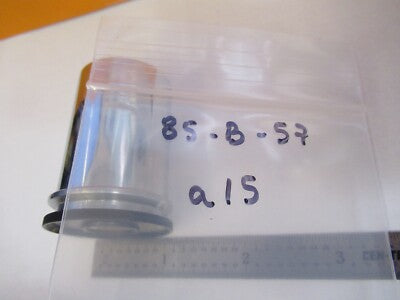 RARE LEITZ WETZLAR GERMANY EYEPIECE a15 OPTICS MICROSCOPE PART AS PIC &85-B-57