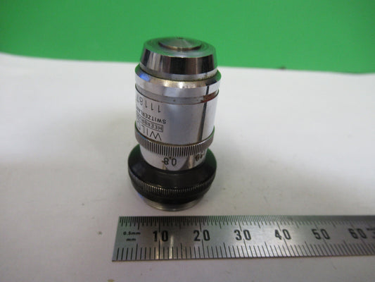Rare Wild Adjust 100X Fluotar Objective Microscope