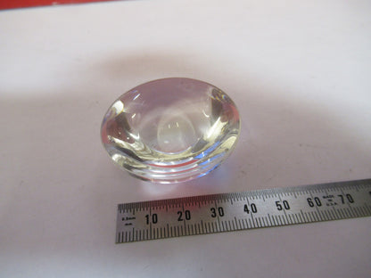 NIKON ECLIPSE E-400 JAPAN CONVEX LAMP LENS MICROSCOPE PART AS PICTURED T5-A-26